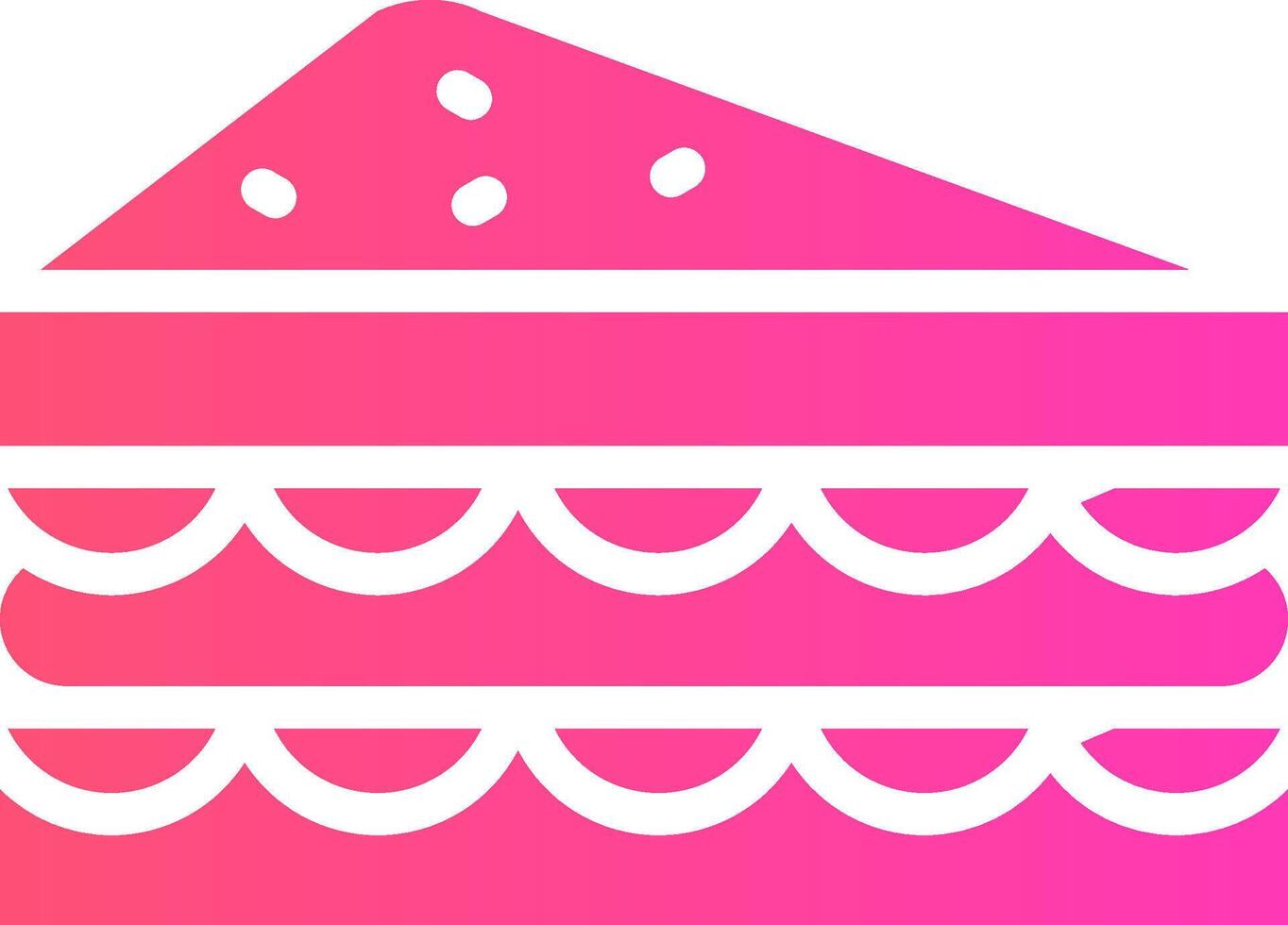glyph Gradient Design vector