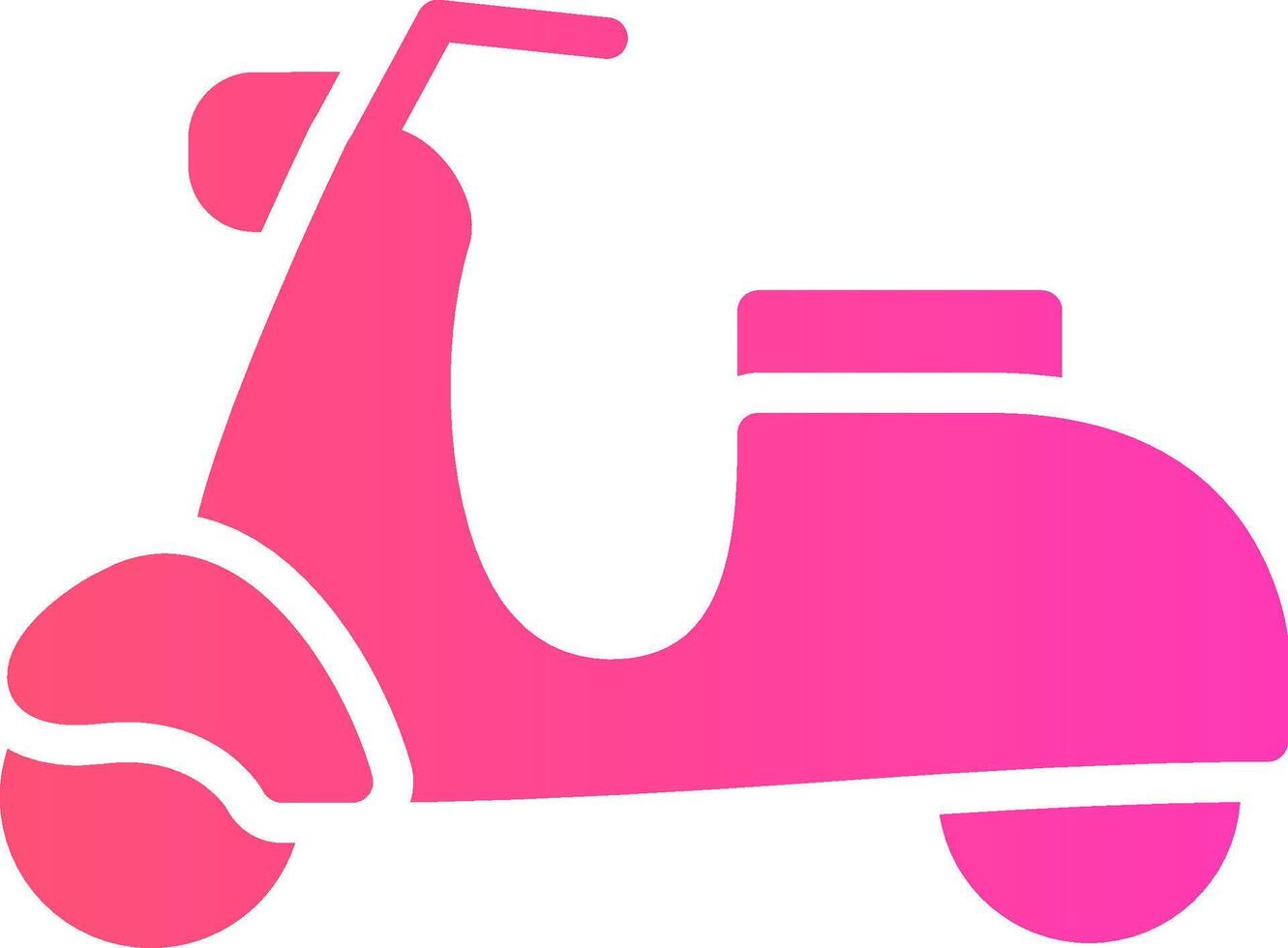 Scooter Creative Icon Design vector