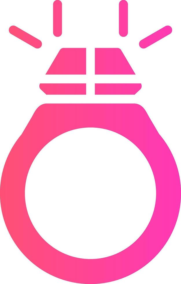 glyph Gradient Design vector