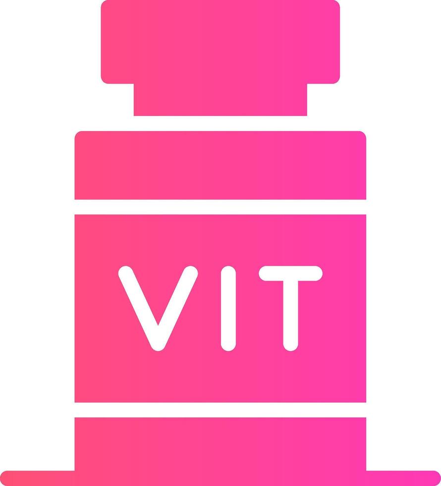glyph Gradient Design vector