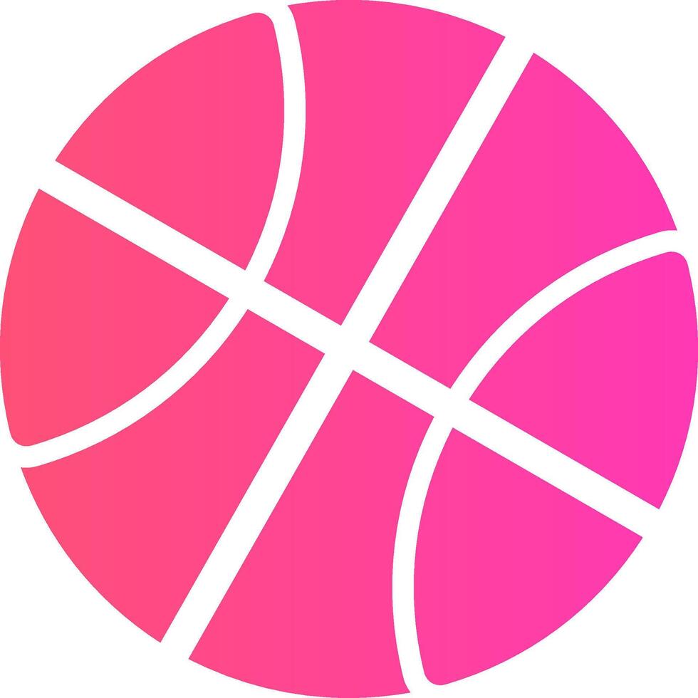 Basketball Creative Icon Design vector