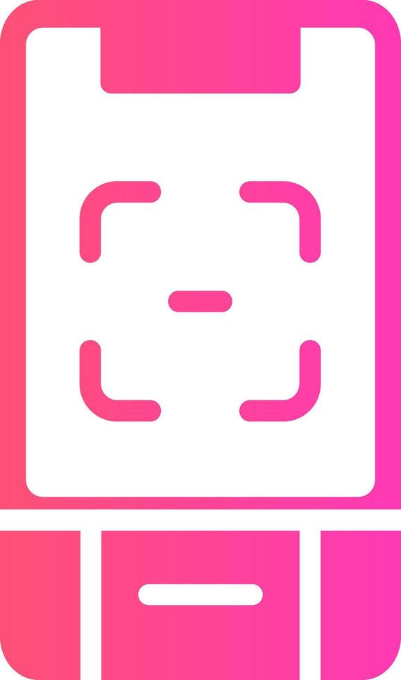 glyph Gradient Design vector