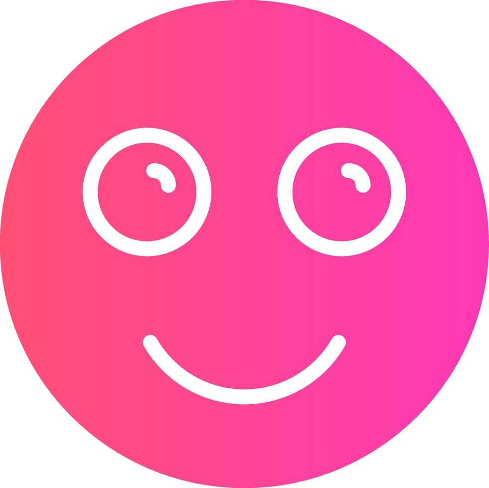 Happiness Creative Icon Design vector
