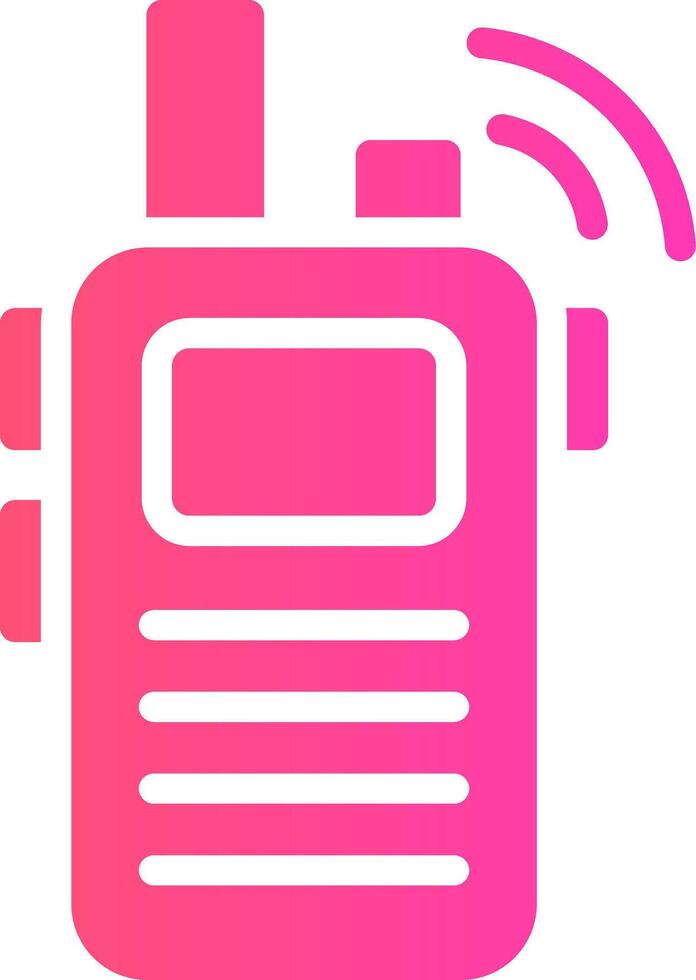 glyph Gradient Design vector