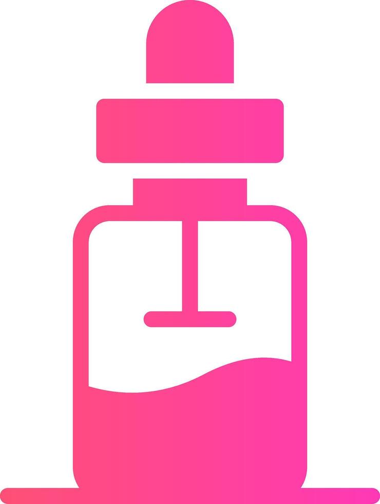 glyph Gradient Design vector