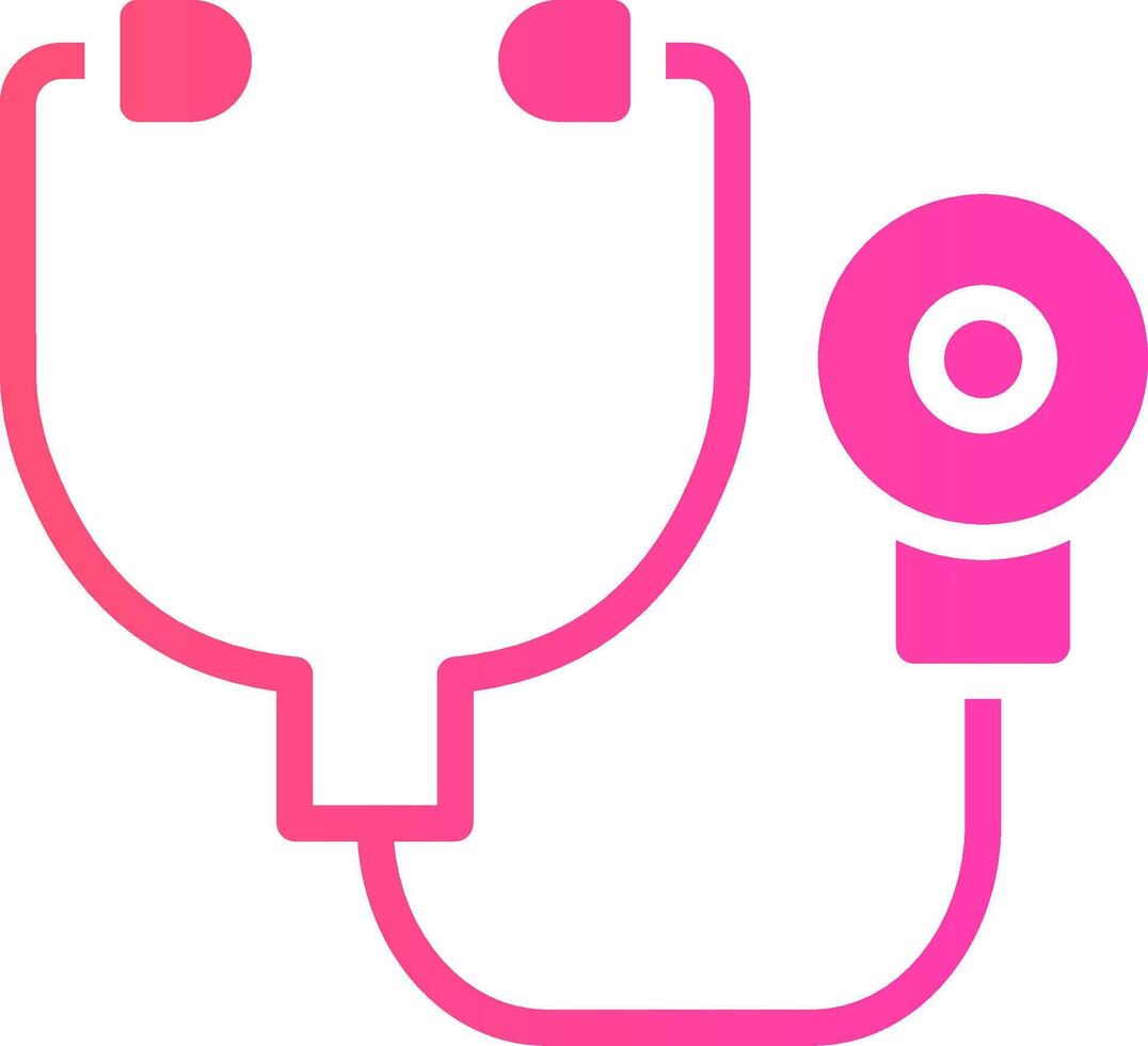 Stethoscope Creative Icon Design vector