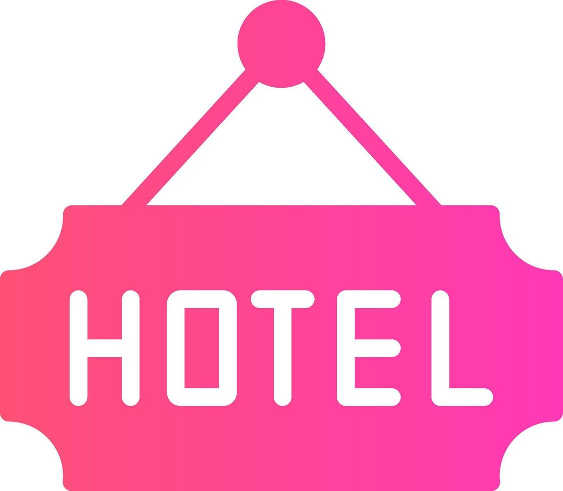 Hotel Creative Icon Design vector