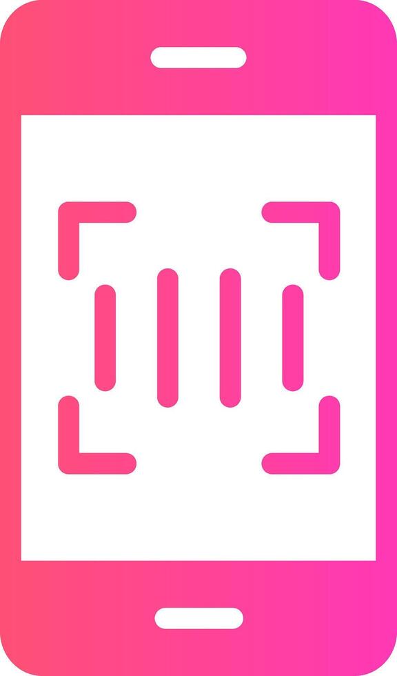 glyph Gradient Design vector