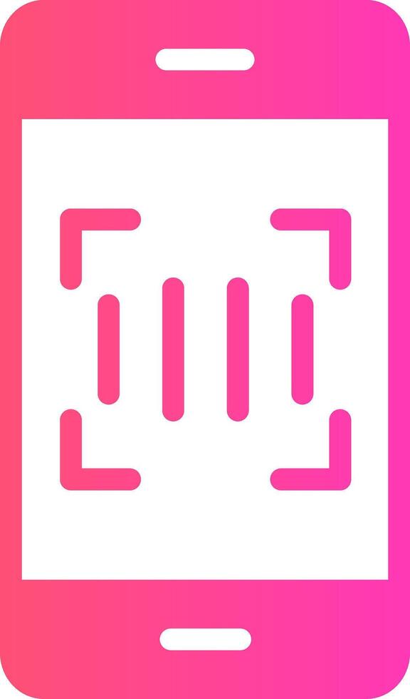Barcode Creative Icon Design vector