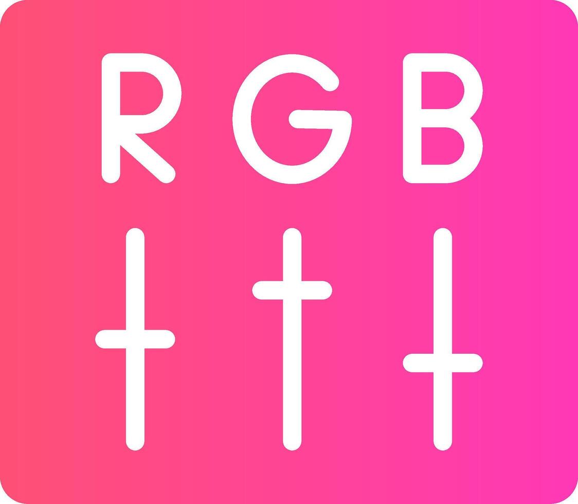 Rgb Creative Icon Design vector