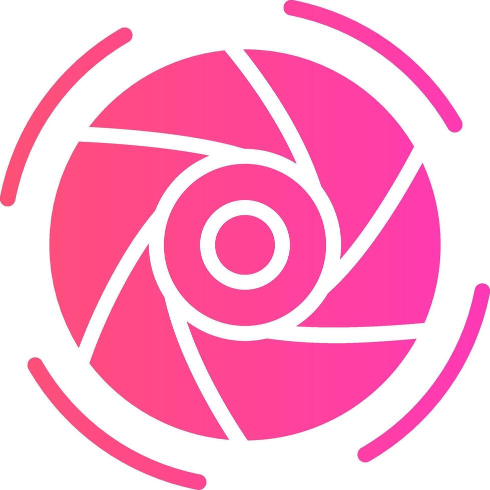 Diaphragm Creative Icon Design vector
