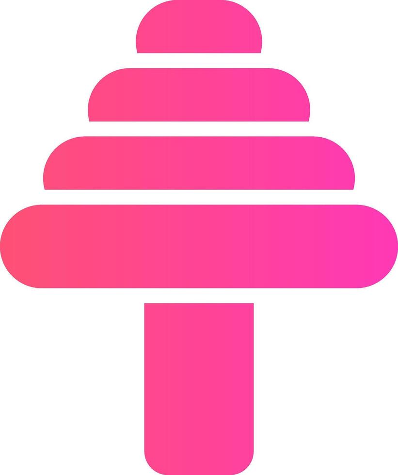 Edge Step Drill Creative Icon Design vector