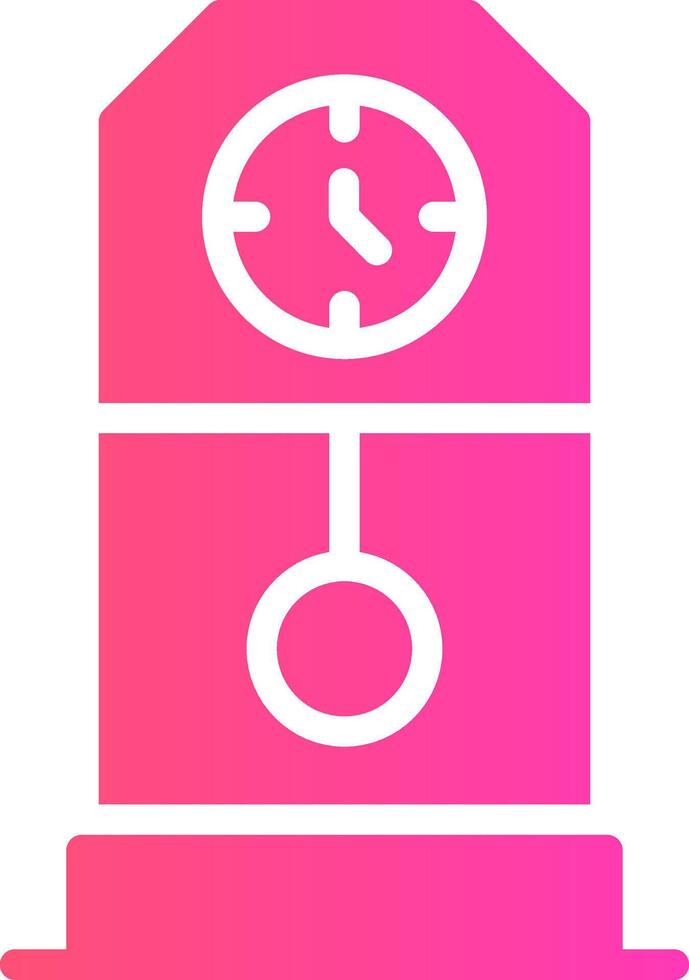 glyph Gradient Design vector