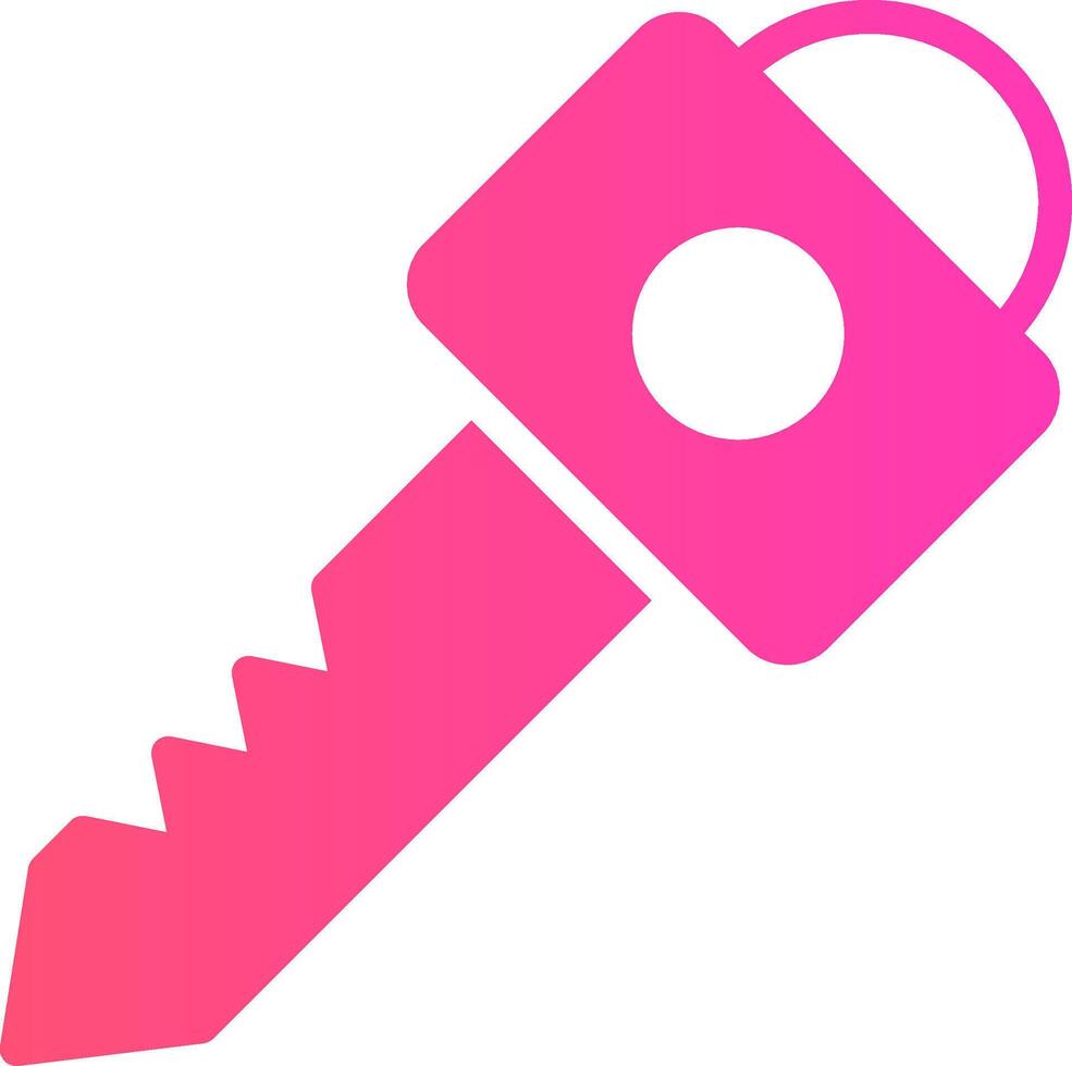 glyph Gradient Design vector