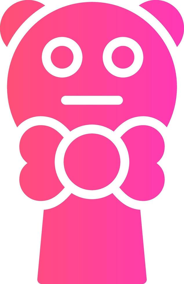 glyph Gradient Design vector