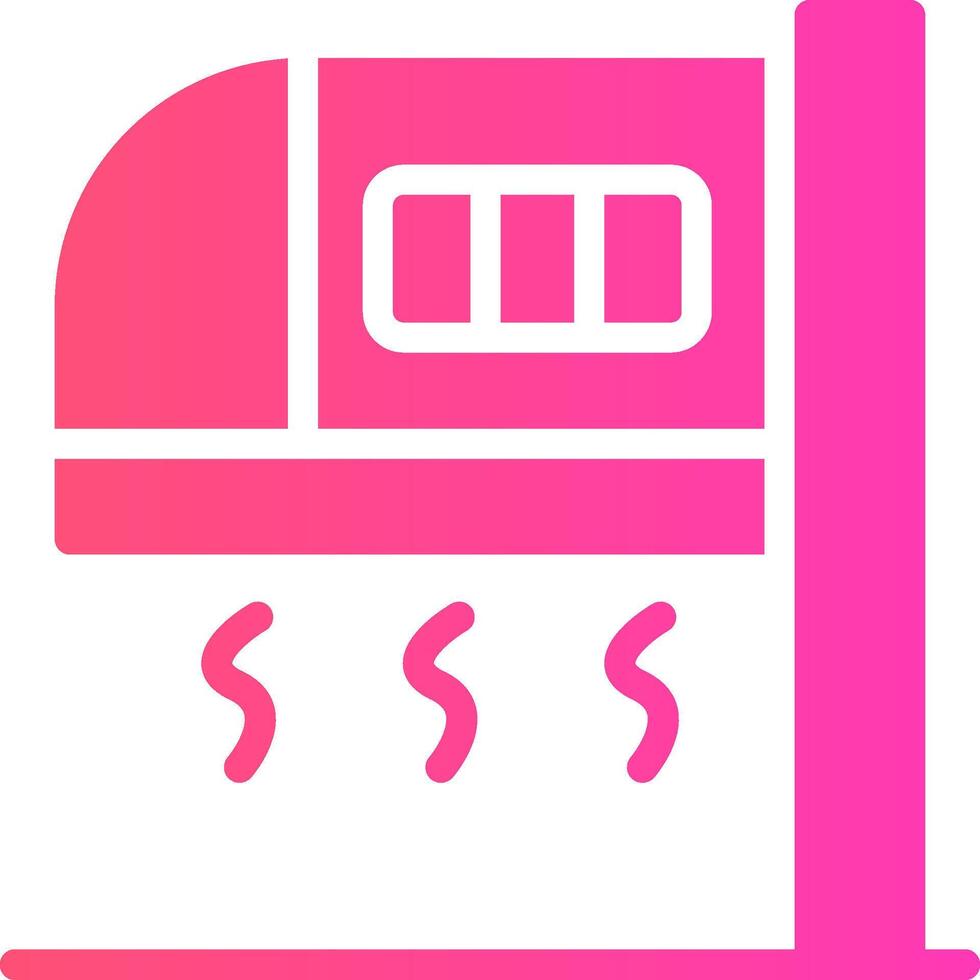 glyph Gradient Design vector