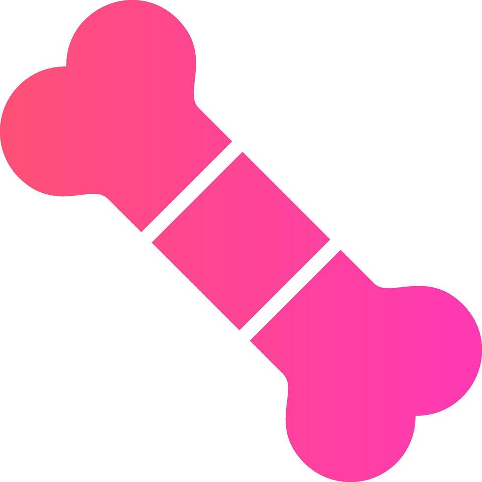 glyph Gradient Design vector