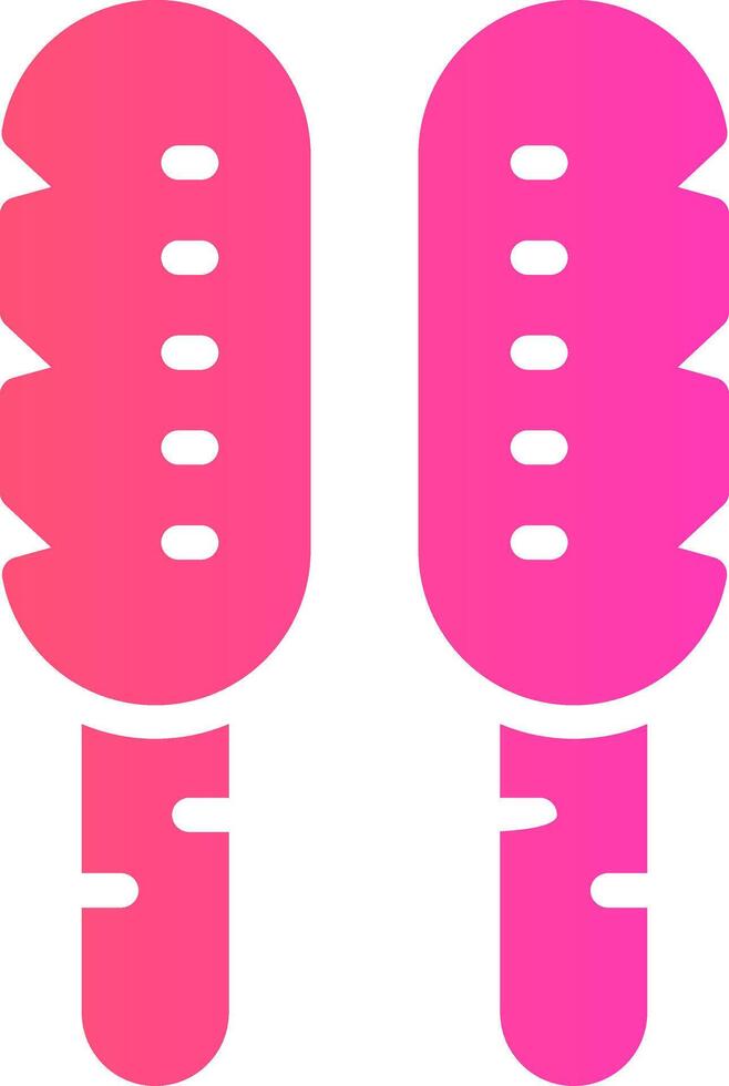 Corn Dog Creative Icon Design vector