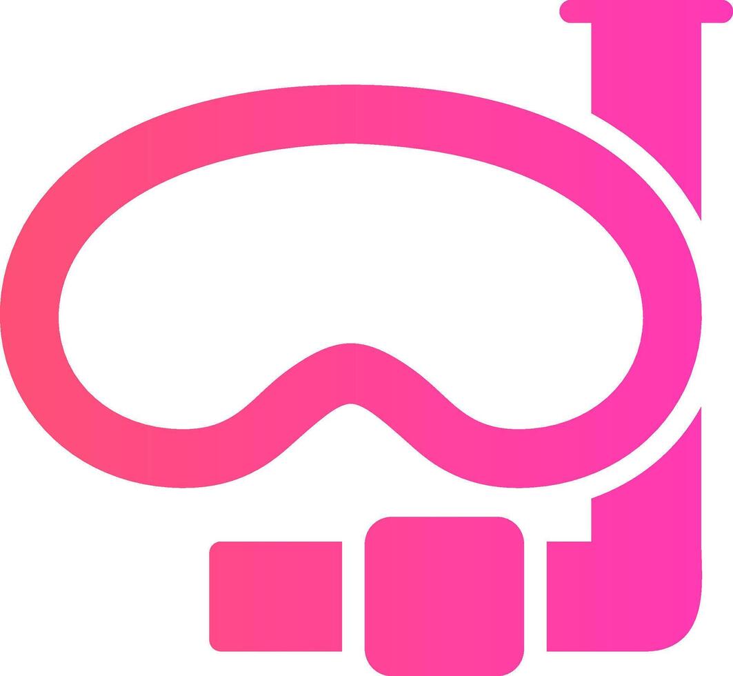 glyph Gradient Design vector