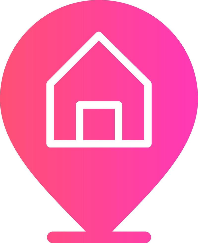 Property Location Creative Icon Design vector