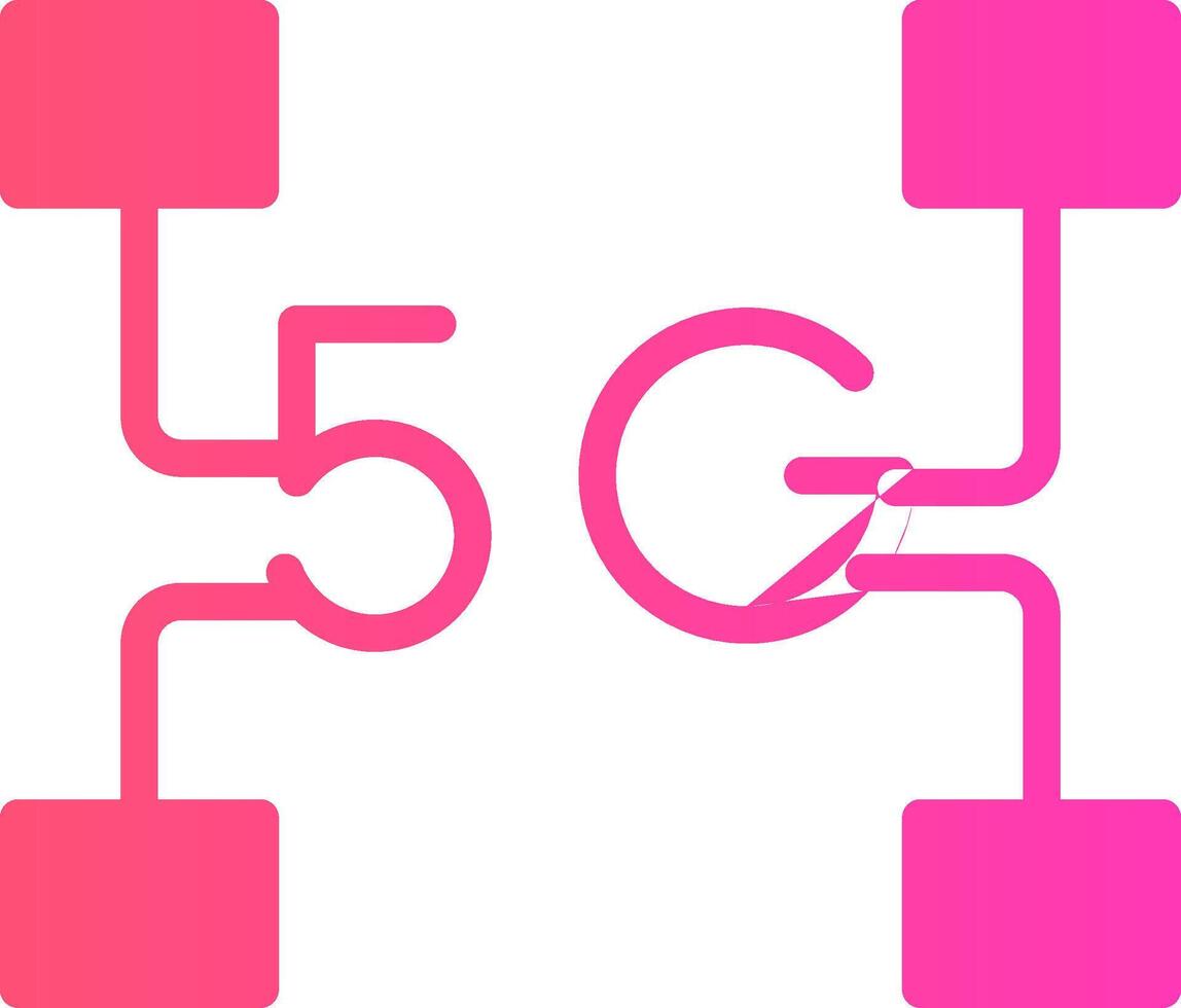 Network Creative Icon Design vector