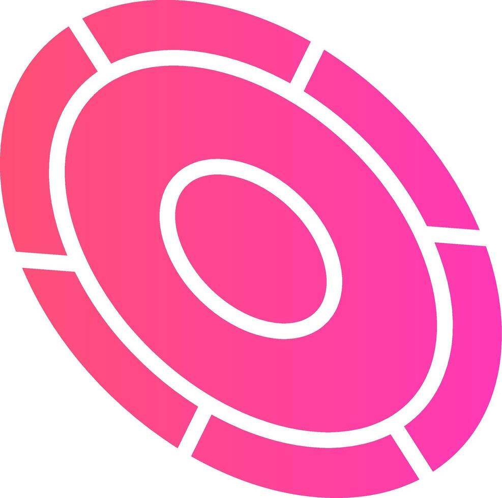 glyph Gradient Design vector