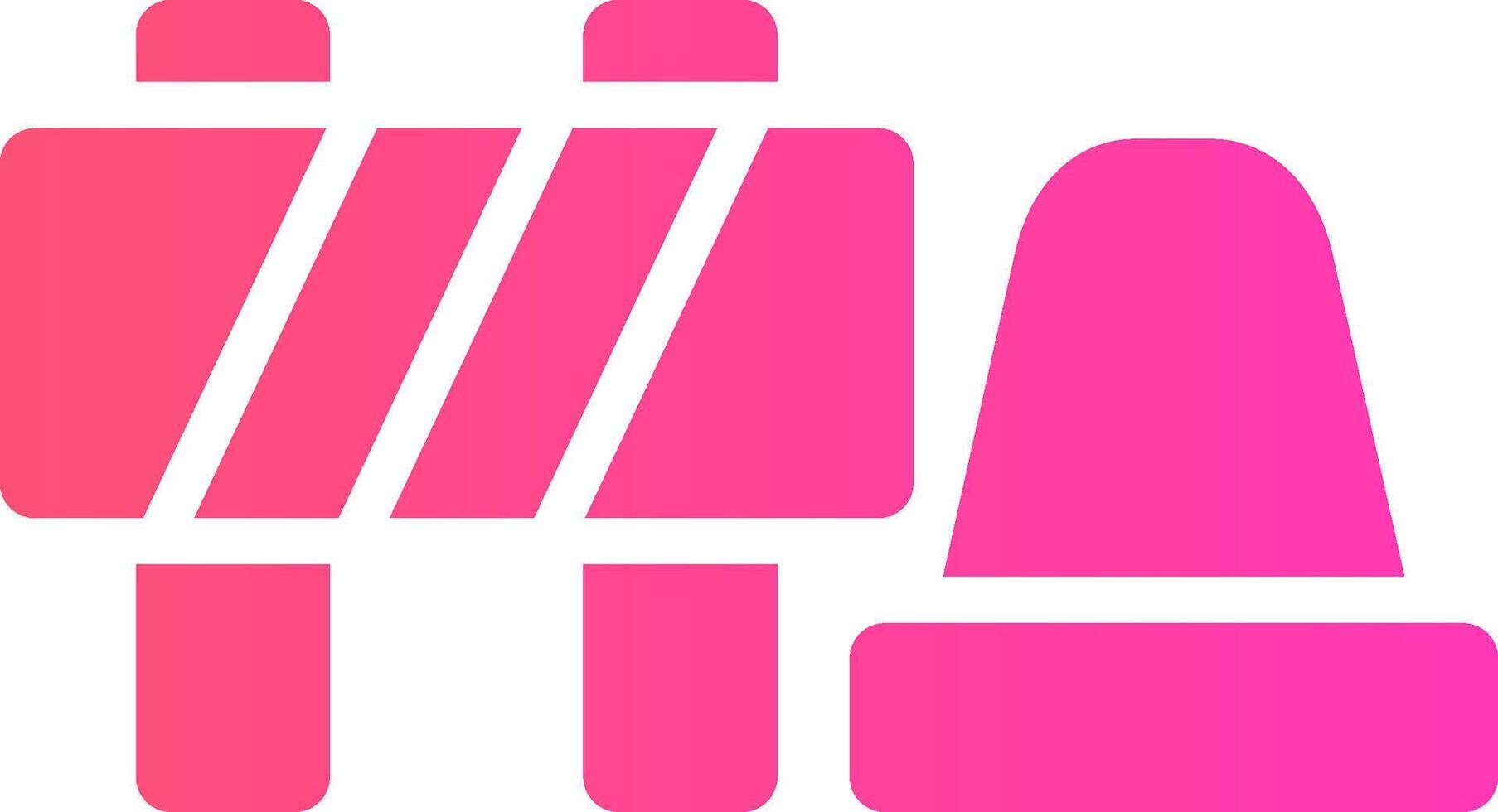 glyph Gradient Design vector