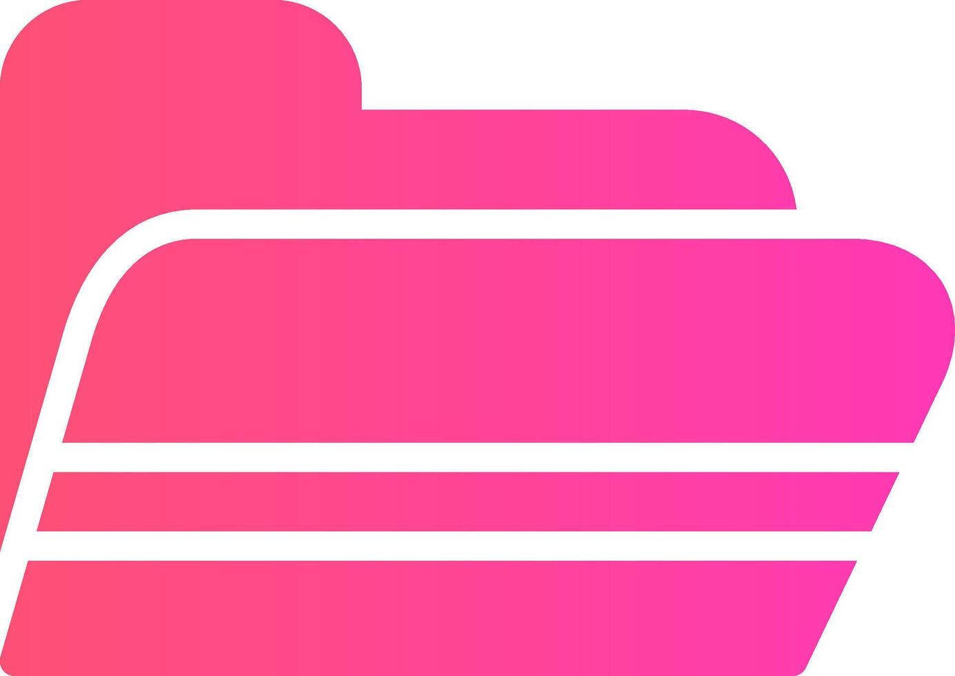 glyph Gradient Design vector