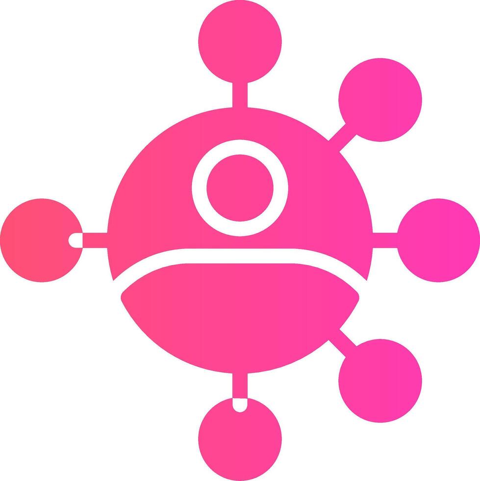 Network Creative Icon Design vector