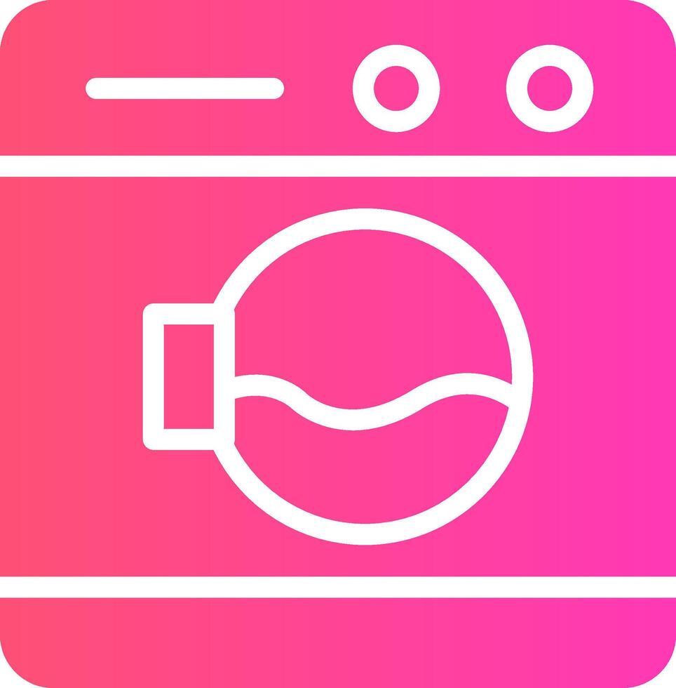 glyph Gradient Design vector