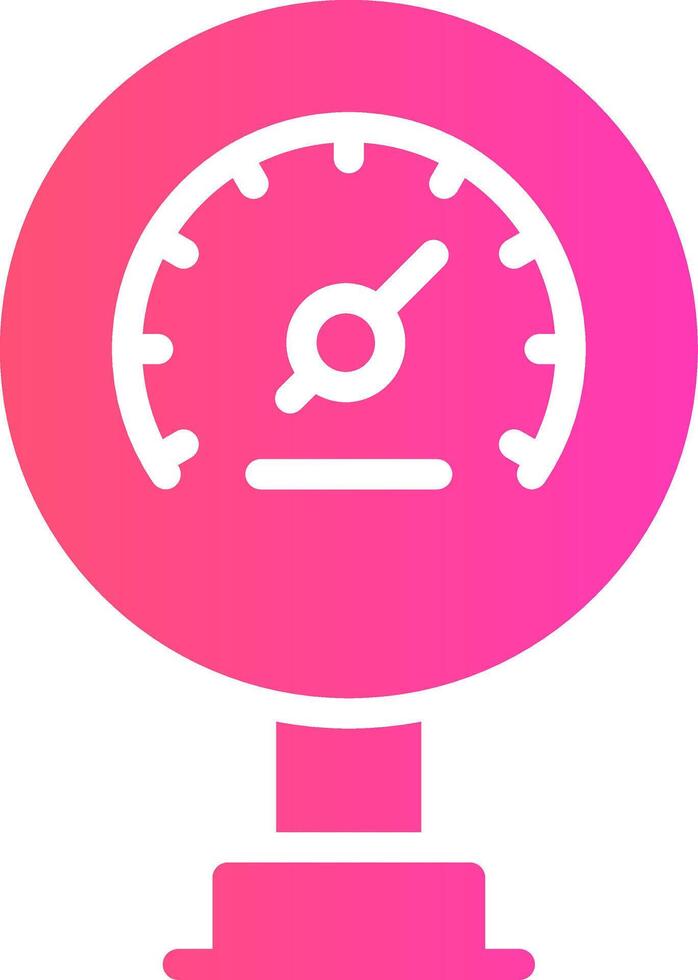 glyph Gradient Design vector