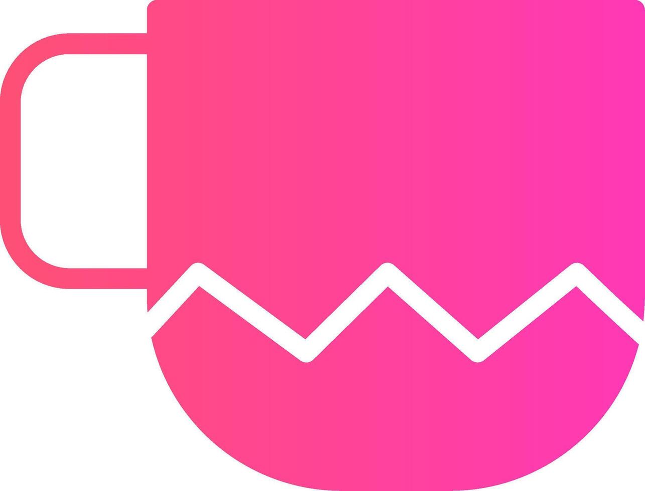 glyph Gradient Design vector