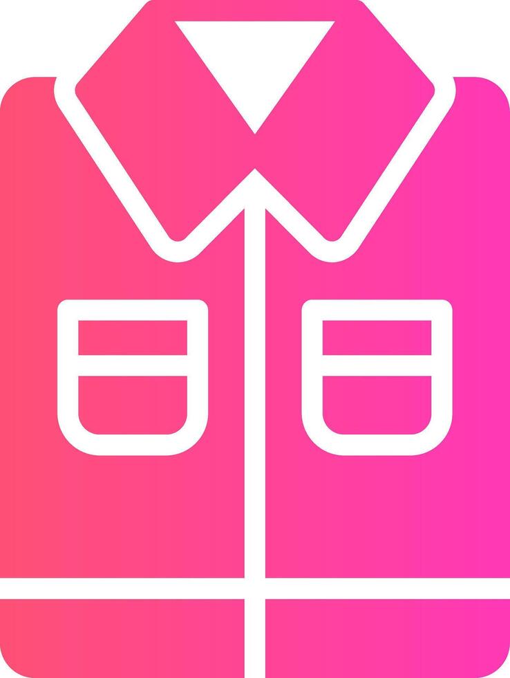 glyph Gradient Design vector