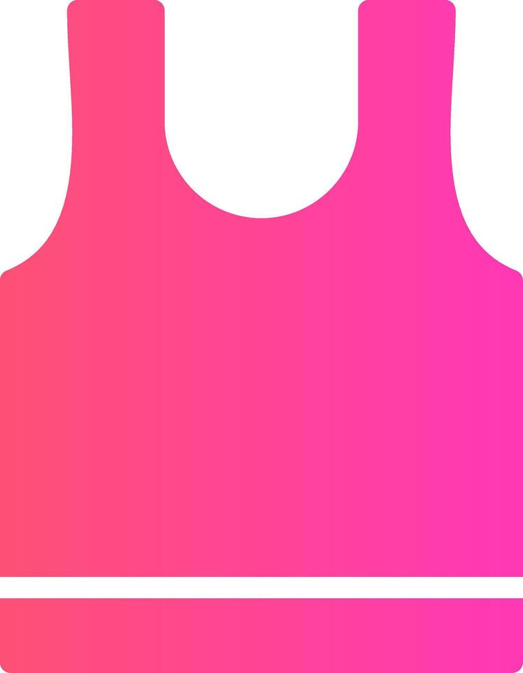 glyph Gradient Design vector