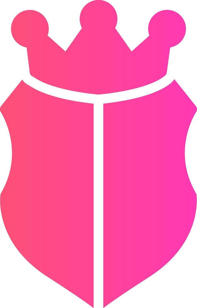 glyph Gradient Design vector