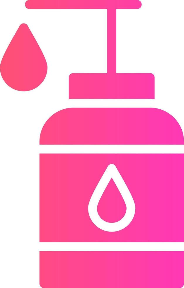 glyph Gradient Design vector