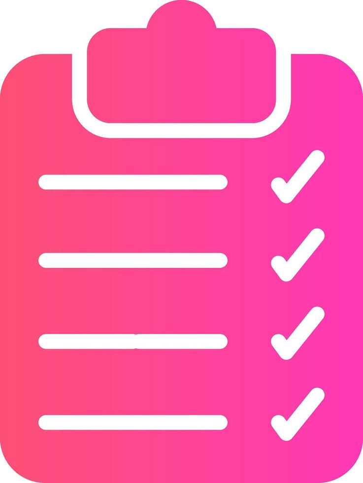 glyph Gradient Design vector