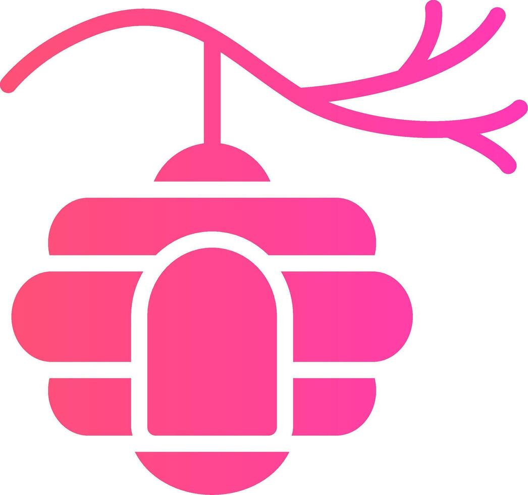 glyph Gradient Design vector