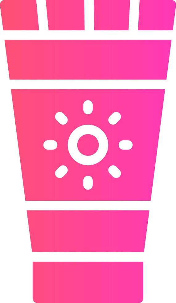 glyph Gradient Design vector