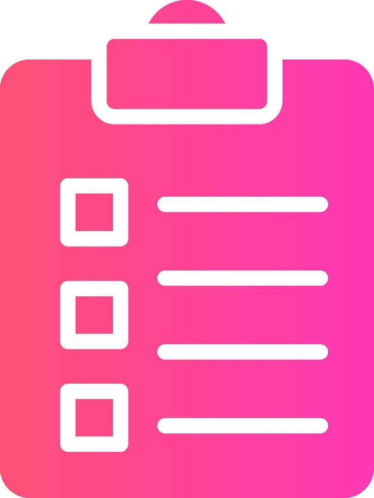 glyph Gradient Design vector