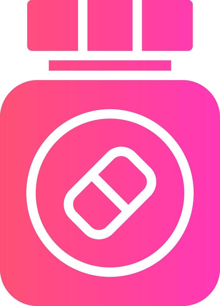glyph Gradient Design vector