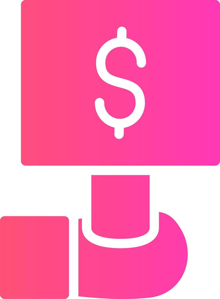 Bidding Creative Icon Design vector