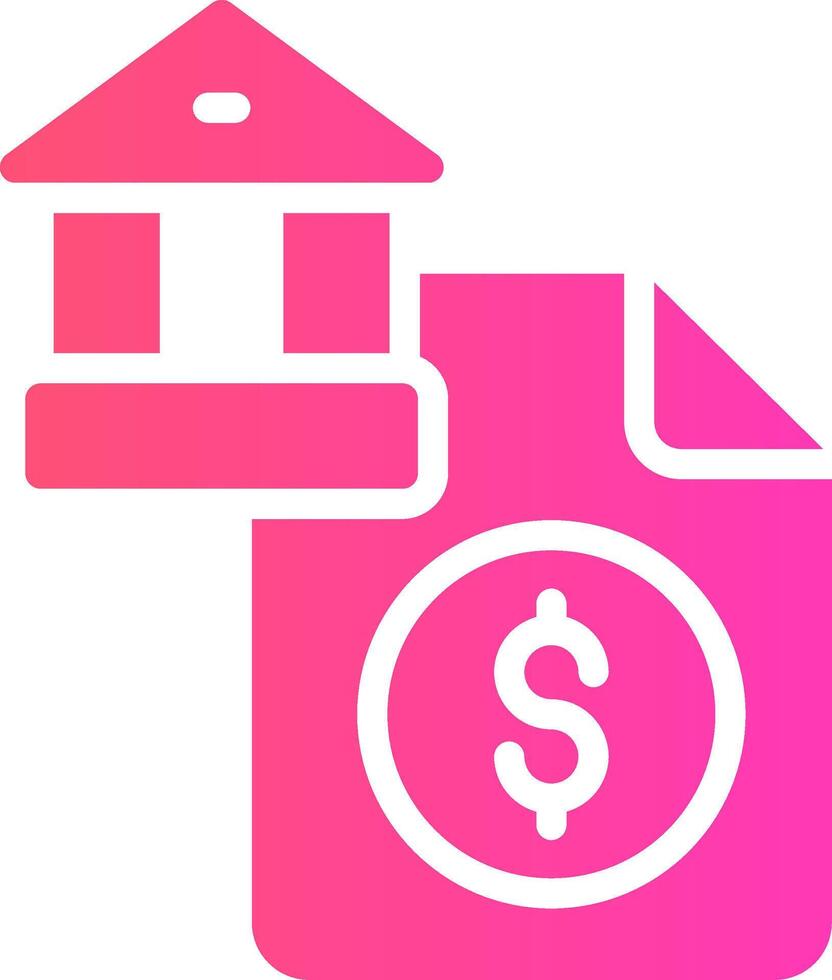 Bank Account Creative Icon Design vector