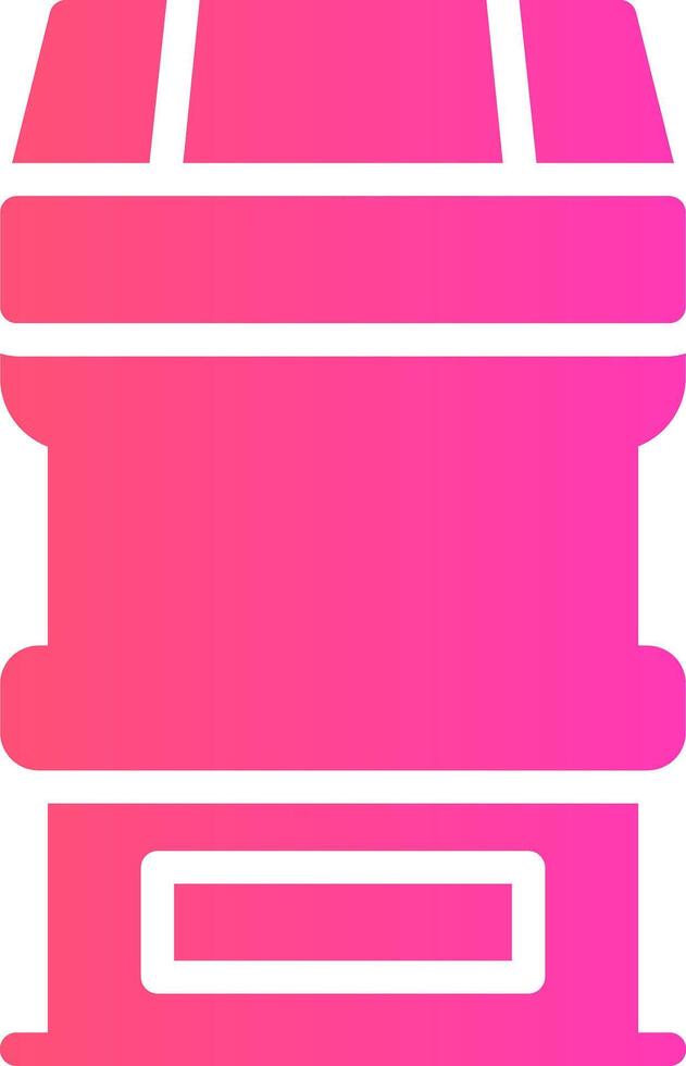 glyph Gradient Design vector