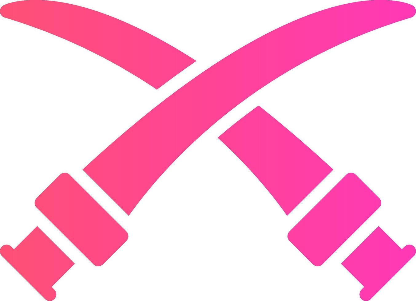 glyph Gradient Design vector