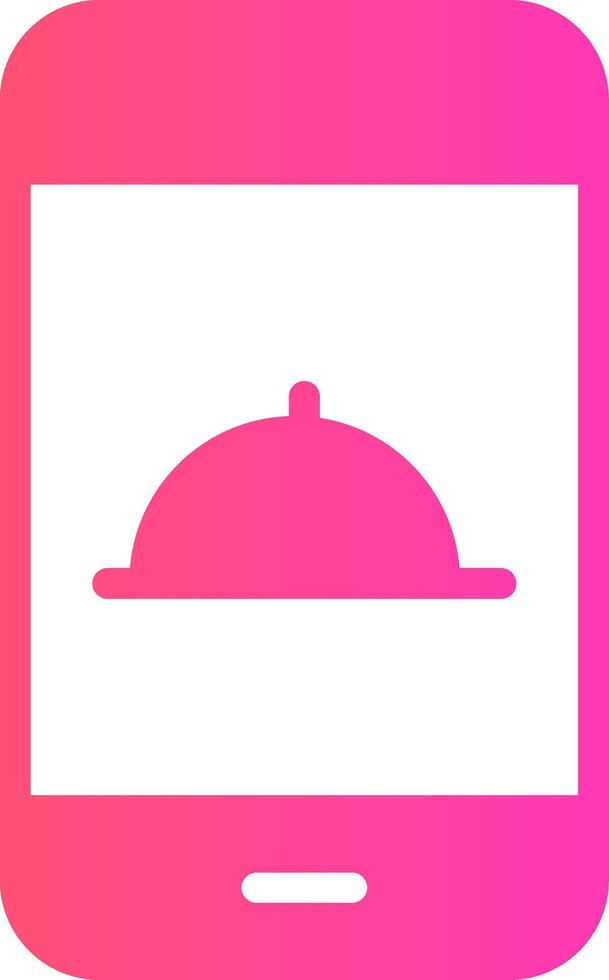 glyph Gradient Design vector