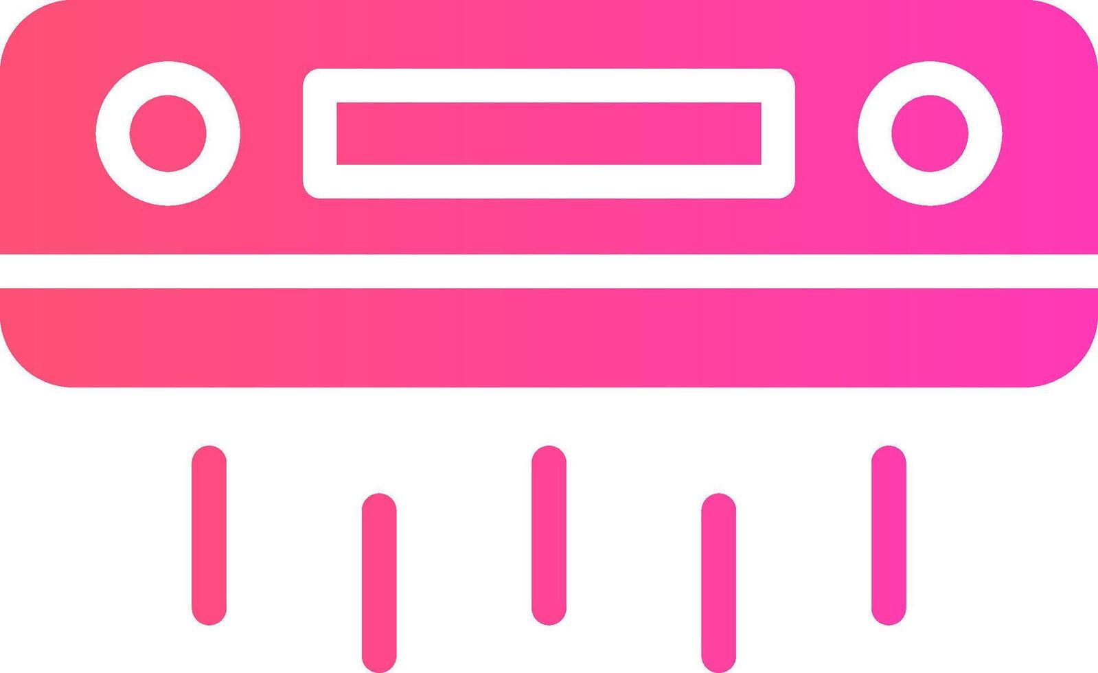 Air Conditioning Creative Icon Design vector