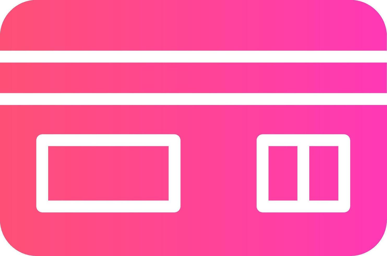 glyph Gradient Design vector