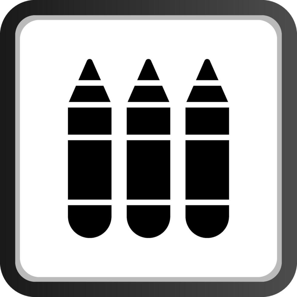 Crayons Creative Icon Design vector
