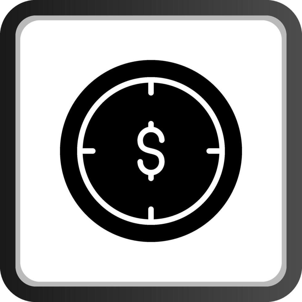 Money Hour Creative Icon Design vector